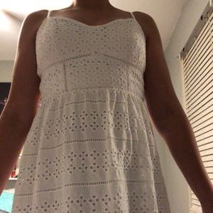 White woman’s dress